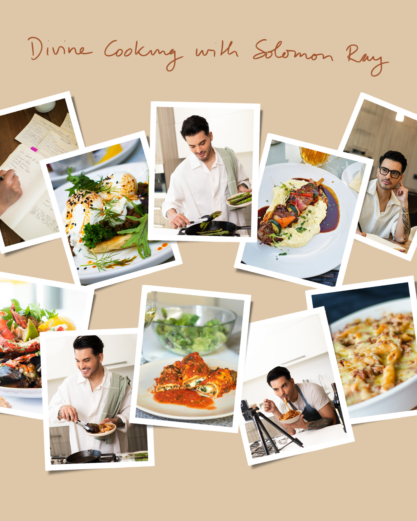 Signed Copy of "Divine Cooking with Solomon Ray"