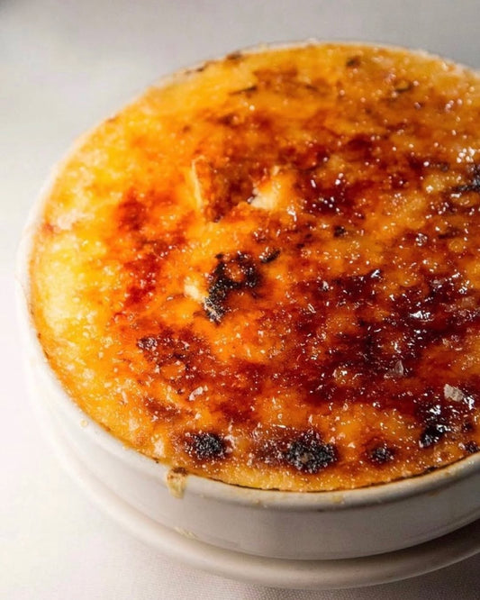 Sweet Corn Crème Brûlée