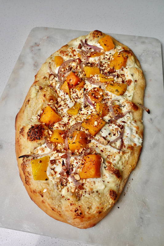 Butternut Squash and Hot Honey Pizza