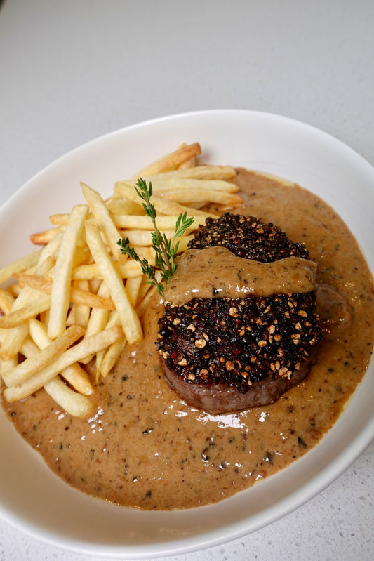 Steak au Poivre